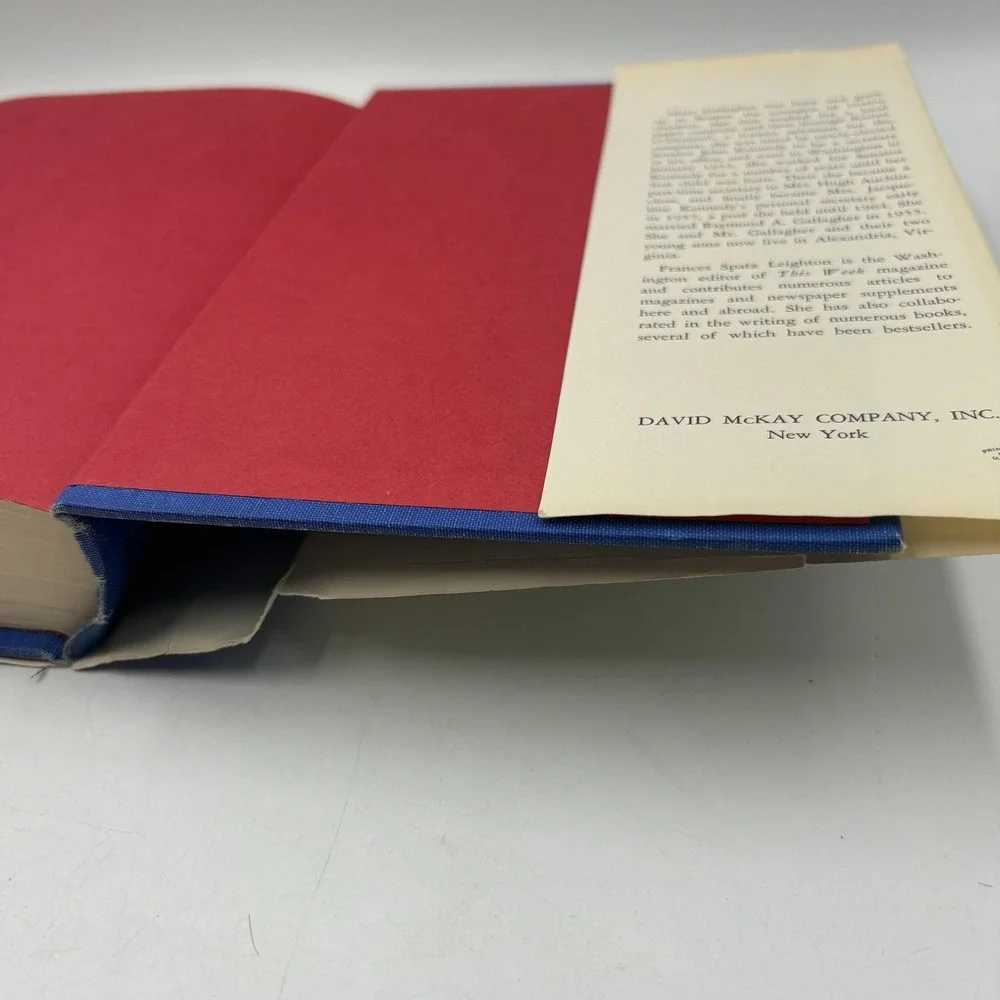 Vintage 1969 My‎ Life With Jacqueline Kennedy Mary Gallagher Blue HC JFK McKay